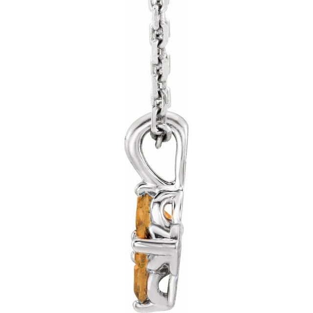 14k-white-natural-citrine-youth-16-18"-necklace