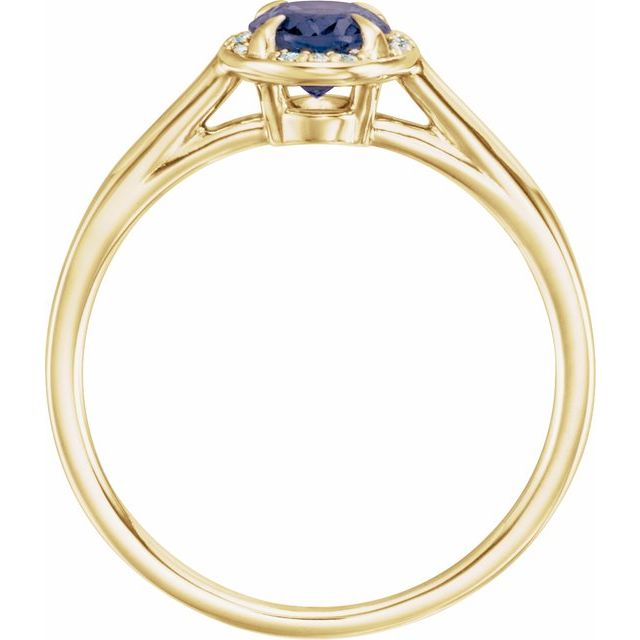 14k-yellow-gold--lab-grown-alexandrite-&-.03-ctw-natural-diamond-ring