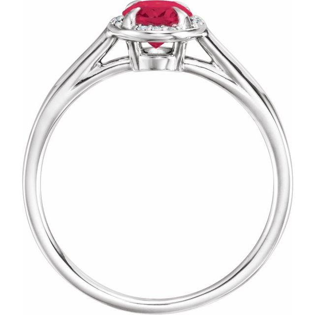 14k-white-gold--lab-grown-ruby-&-.03-ctw-natural-diamond-ring