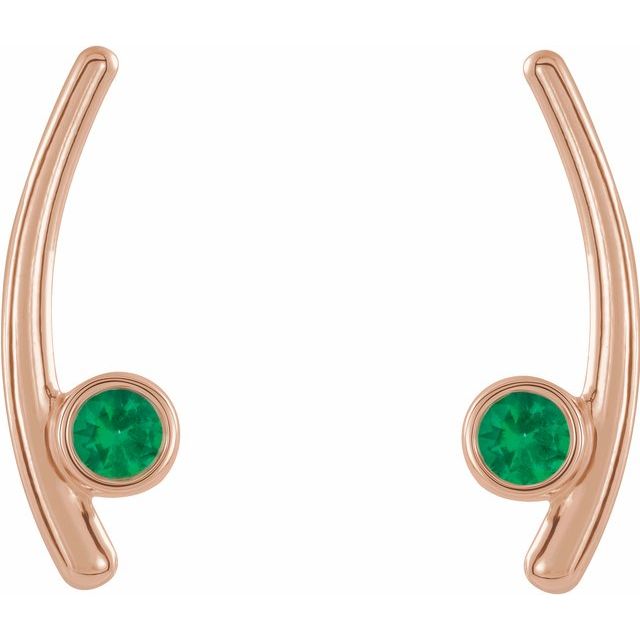 14k-rose-natural-emerald-ear-climbers