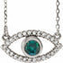 sterling-silver-natural-alexandrite-&-natural-white-sapphire-evil-eye-16"-necklace