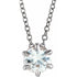 14k-white--natural-white-sapphire-solitaire-16-18"-necklace
