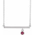 14k-white-lab-grown-ruby-bezel-set-bar-16"-necklace