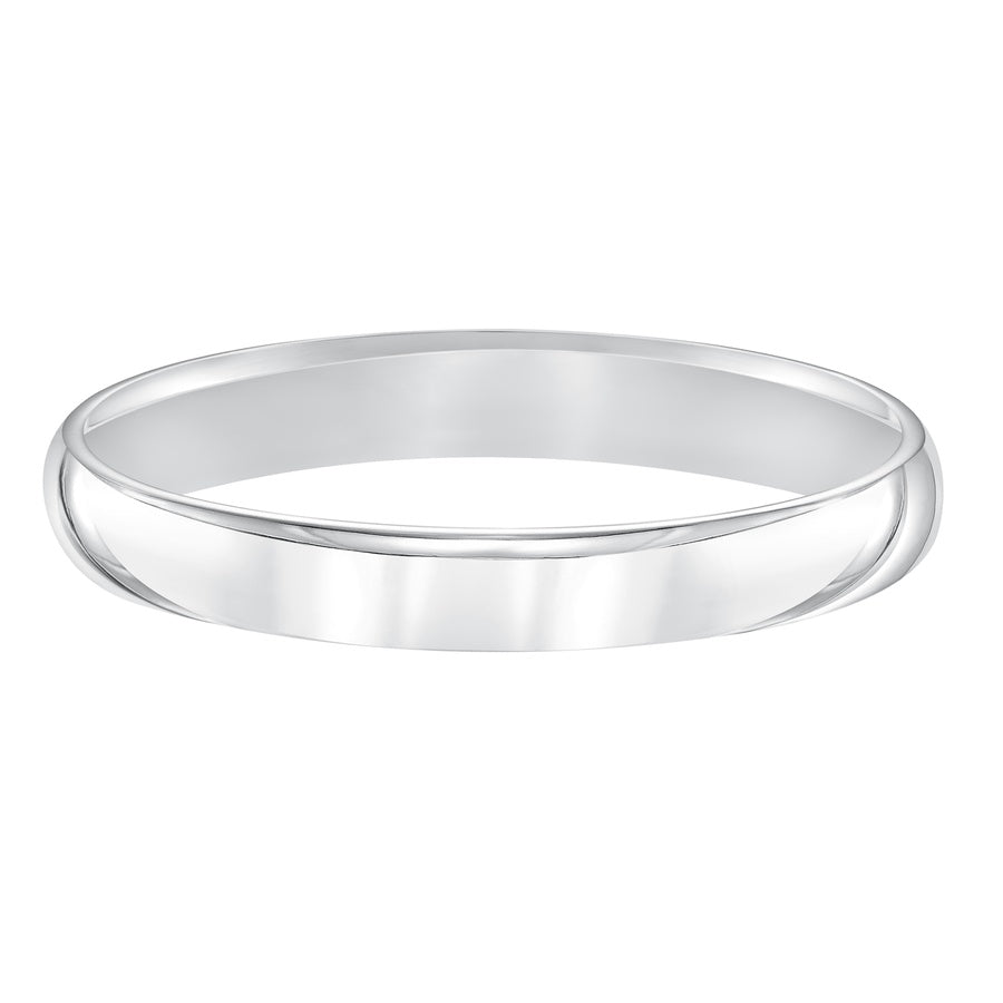 This low-dome, comfort fit band features a high polished finish for a timeless look that will last a lifetime.