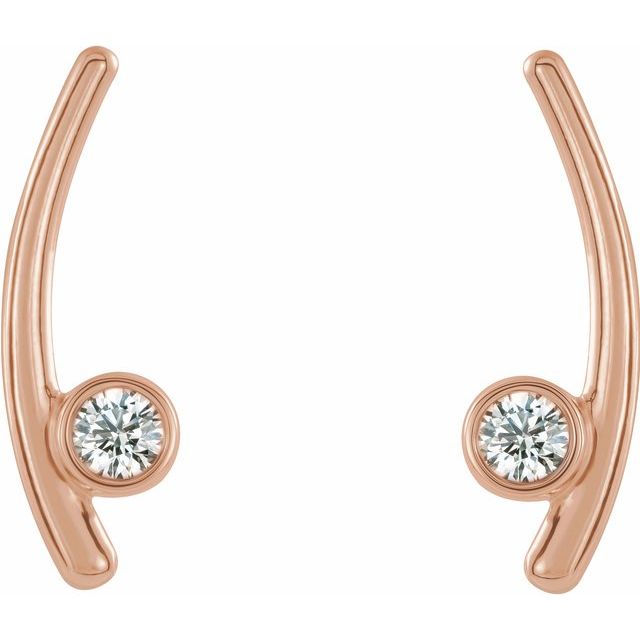 14k-rose-1/5-ctw-natural-diamond-ear-climbers
