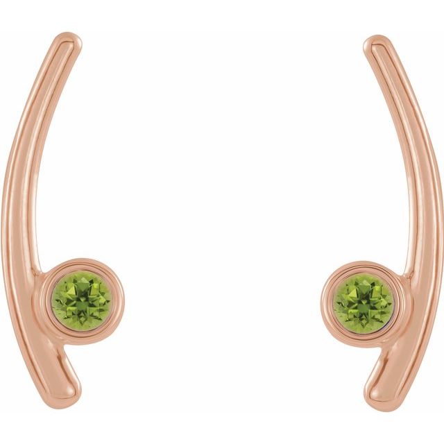 14k-rose-natural-peridot-ear-climbers