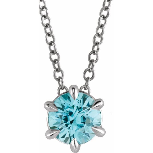 14k-white--natural-blue-zircon-solitaire-16-18"-necklace