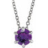 14k-white--natural-amethyst-solitaire-16-18"-necklace