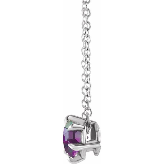 14k-white-gold--lab-grown-alexandrite-solitaire-16-18"-necklace