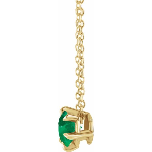 14k-yellow-gold--lab-grown-emerald-solitaire-16-18"-necklace