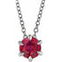 14k-white--natural-ruby-solitaire-16-18"-necklace