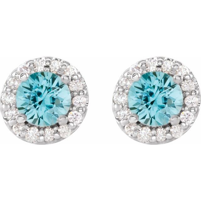 14K Yellow Gold|Natural Emerald|4 mm