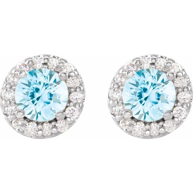 14K Yellow Gold|Natural Emerald|4 mm