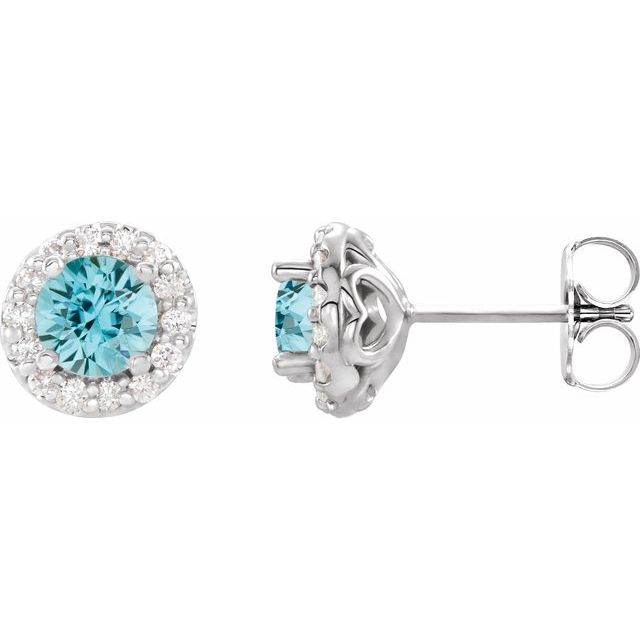 14K Yellow Gold|Natural Emerald|4 mm