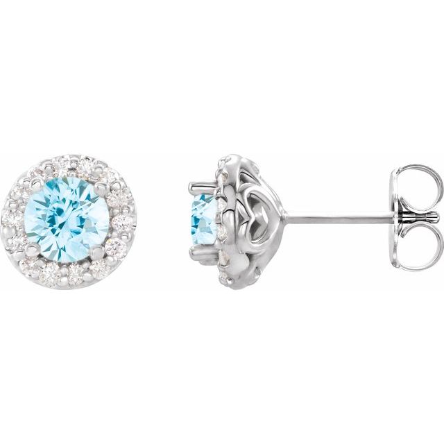 14K Yellow Gold|Natural Emerald|4 mm