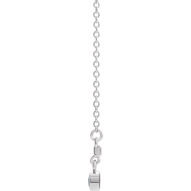 14k-white-1/10-ctw-natural-diamond-bezel-set-16"-bar-necklace