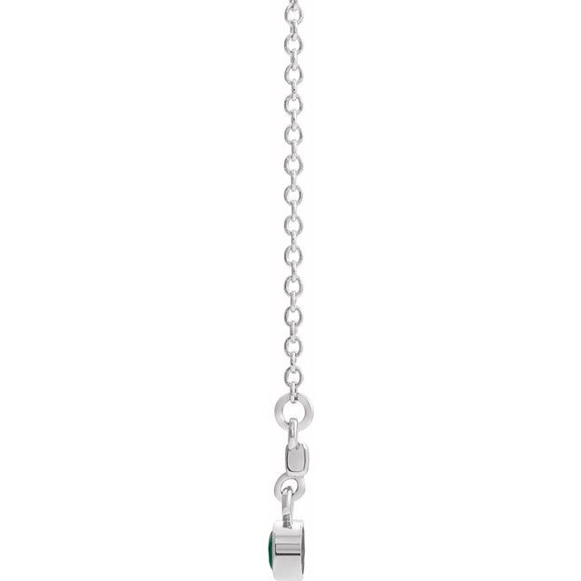 14k-white-natural-emerald-bezel-set-16"-necklace