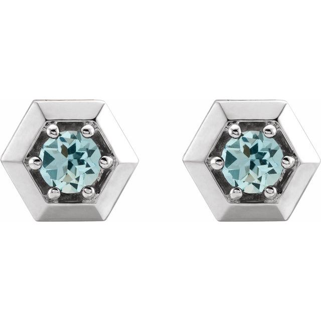 14k-white-natural-aquamarine-geometric-earrings