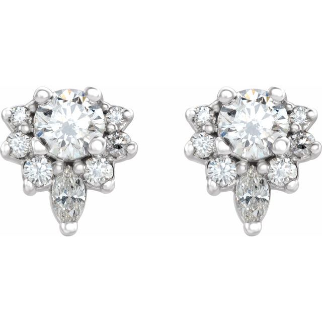 14k-white-1/2-ctw-natural-diamond-earrings