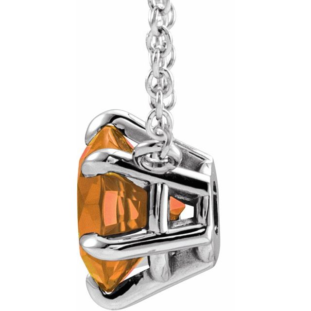 14k-white-natural-citrine-solitaire-16"-necklace