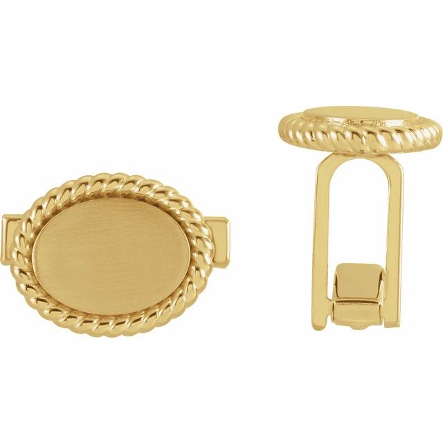 14k-yellow--rope-pattern-cuff-links