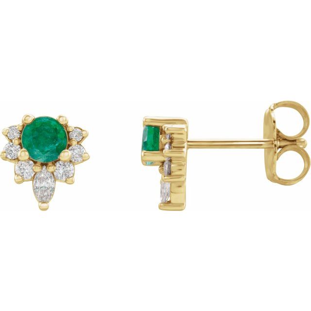 14k-yellow-gold-lab-grown-emerald-3.5-mm