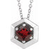 14k-white-natural-mozambique-garnet-geometric-16-18"-necklace