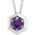 14k-white-natural-amethyst-geometric-16-18"-necklace