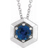 14k-white-lab-grown-blue-sapphire-geometric-16-18"-necklace