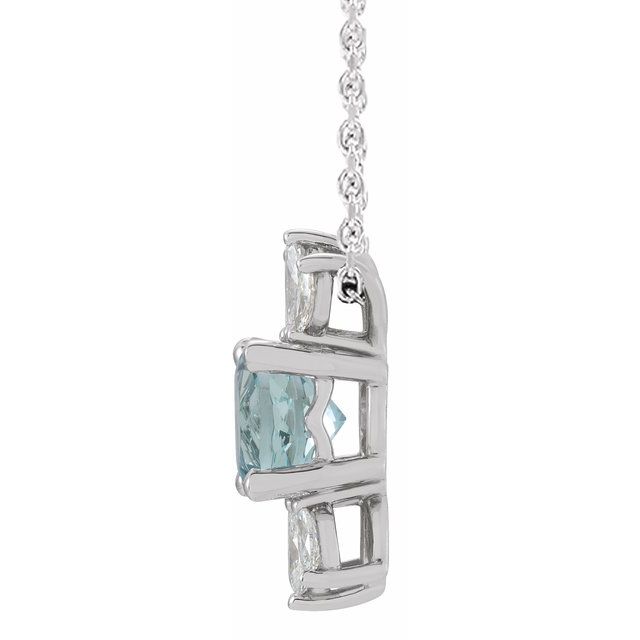 14k-white-natural-aquamarine-&-1/5-ctw-natural-diamond-16-18"-necklace