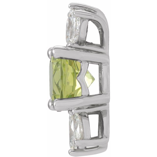 14k-white-natural-peridot-&-1/5-ctw-natural-diamond-pendant