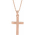 14k-rose-cross-18"-necklace
