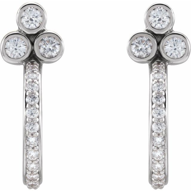 14k-white-1/2-ctw-natural-diamond-hoop-earrings