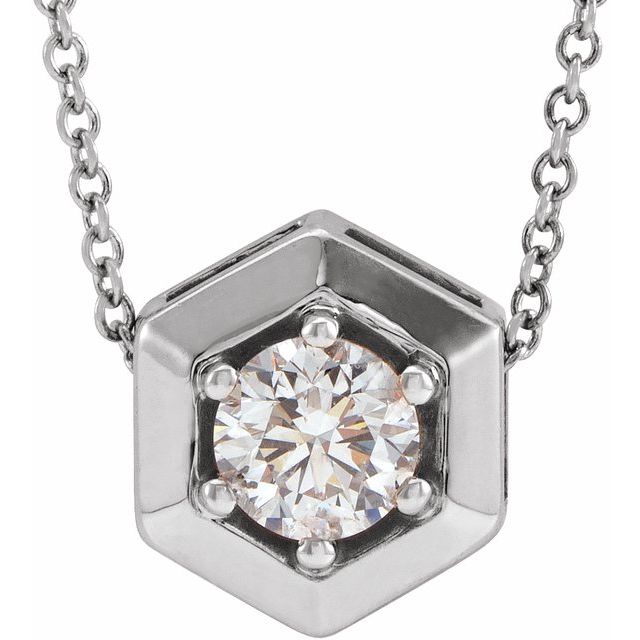 14k-white-1/2-ct-natural-diamond-geometric-16-18"-necklace