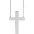 14k-white-cross-16"-necklace