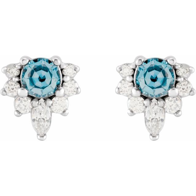 14k-white-natural-aquamarine-&-1/6-ctw-natural-diamond-earrings