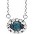 14k-white--lab-grown-alexandrite-&-.05-ctw-natural-diamond-16"-necklace