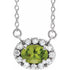 14k-white--natural-peridot-&-.05-ctw-natural-diamond-16"-necklace