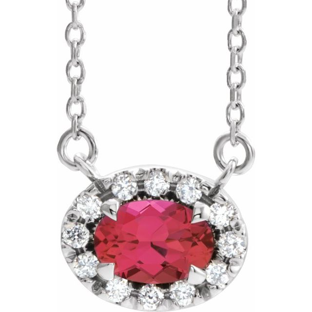 14k-white--lab-grown-ruby-&-.05-ctw-natural-diamond-16"-necklace