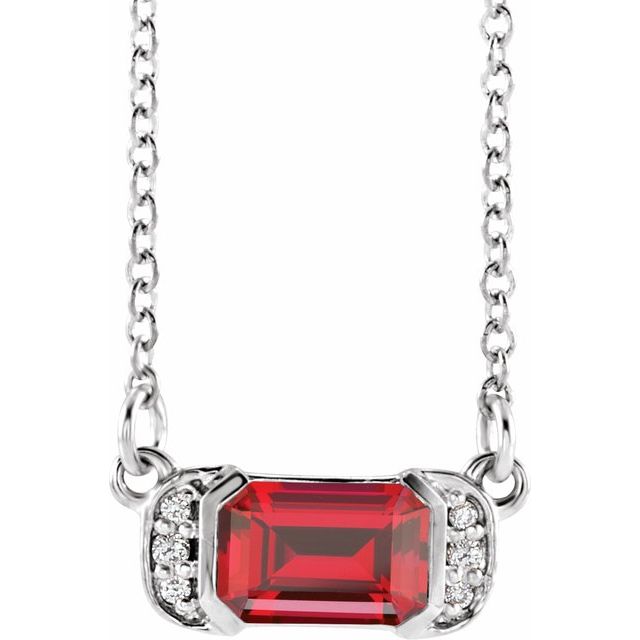 14k-white-lab-grown-ruby-&-.02-ctw-natural-diamond-bar-16"-necklace