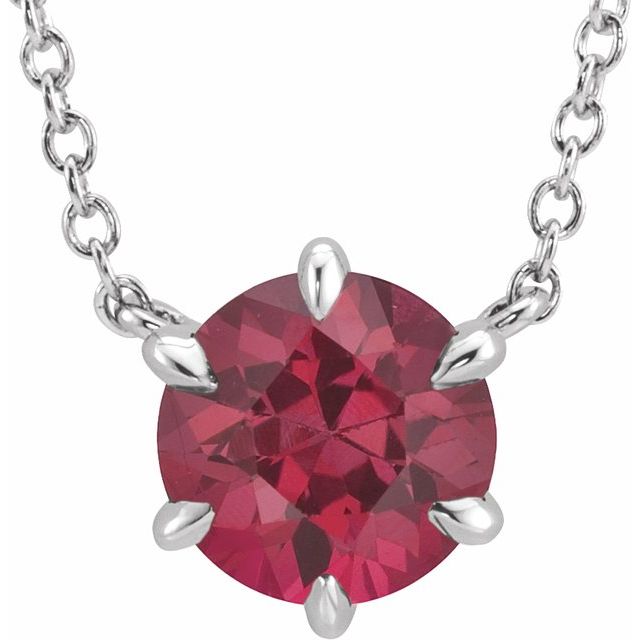 14k-white-lab-grown-ruby-solitaire-16"-necklace