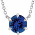 14k-white-lab-grown-blue-sapphire-solitaire-16"-necklace