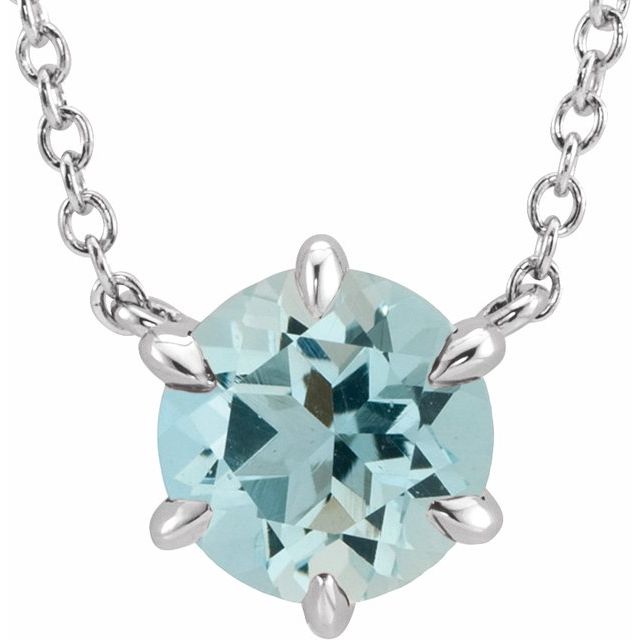 14k-white-natural-aquamarine-solitaire-16"-necklace