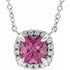 14k-white-natural-pink-tourmaline-&-.05-ctw-natural-diamond-16"-necklace