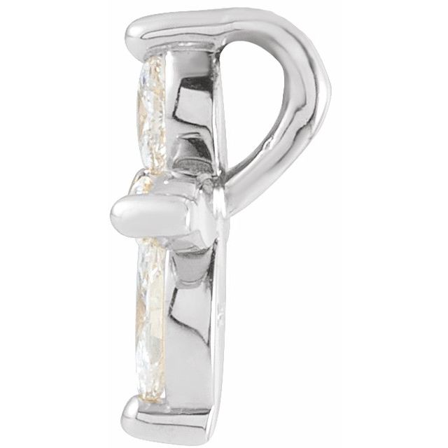 sterling-silver-1/6-ctw-natural-diamond-cross-pendant