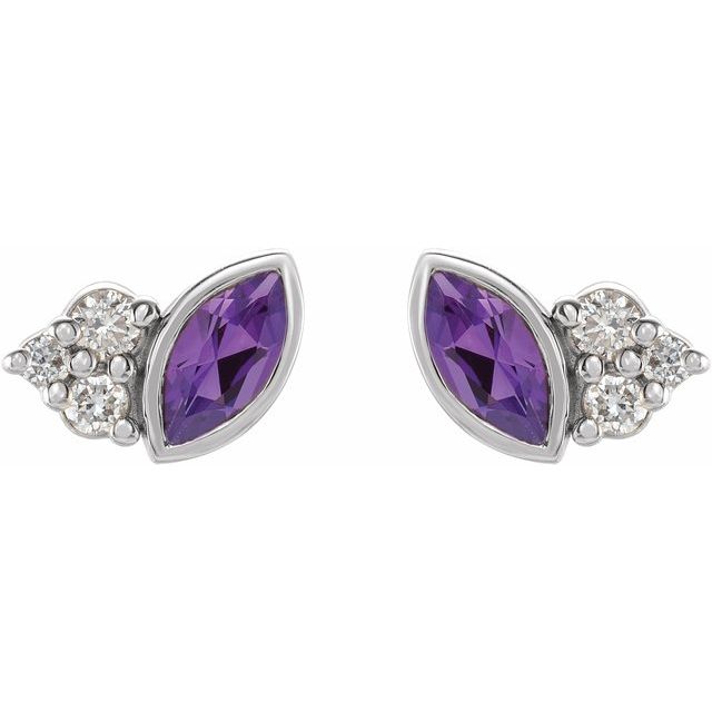 14k-white-natural-amethyst-&-.05-ctw-natural-diamond-earrings