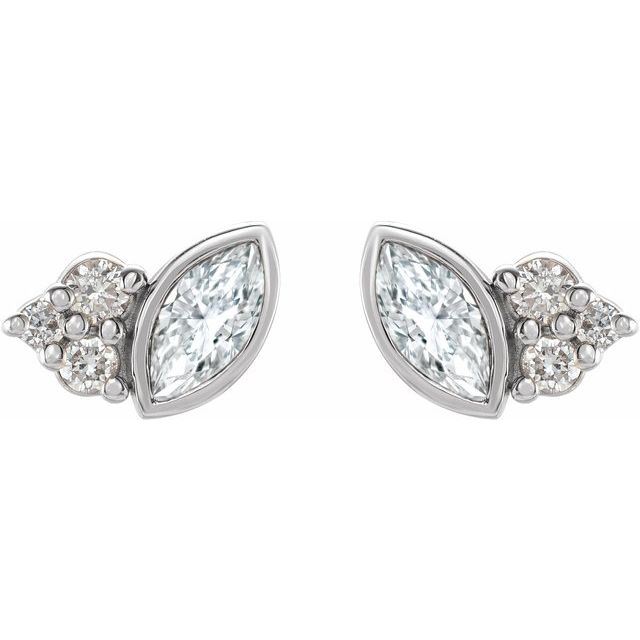 14k-white-1/5-ctw-natural-diamond-earrings