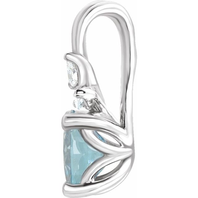 14k-white-natural-blue-zircon-&-1/10-ctw-natural-diamond-pendant