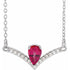 14k-white-lab-grown-ruby-&-.06-ctw-natural-diamond-16"-necklace