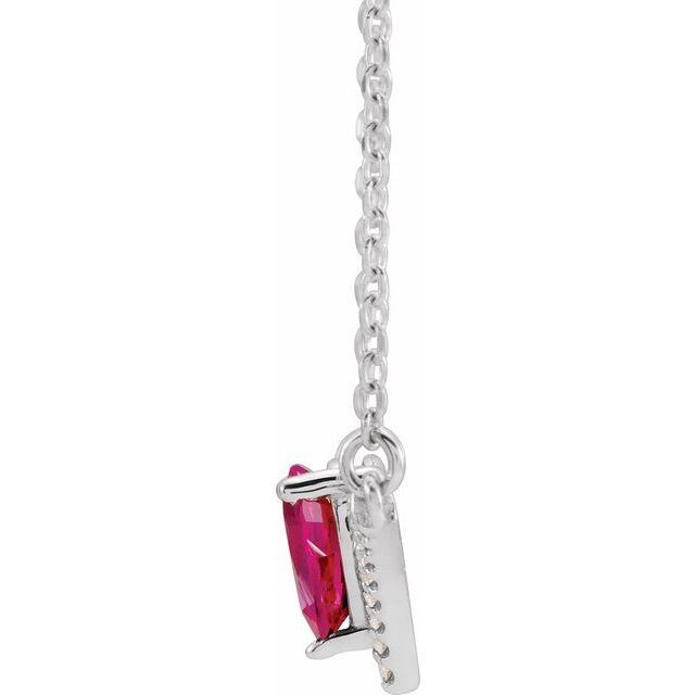 14k-white-lab-grown-ruby-&-.06-ctw-natural-diamond-16"-necklace